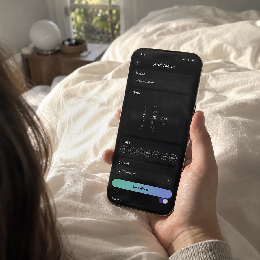 Set your alarm